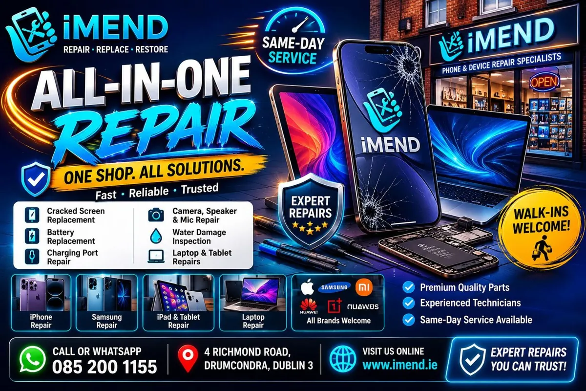Phone Repair Drumcondra | iPhone & Samsung Repairs - Image 1