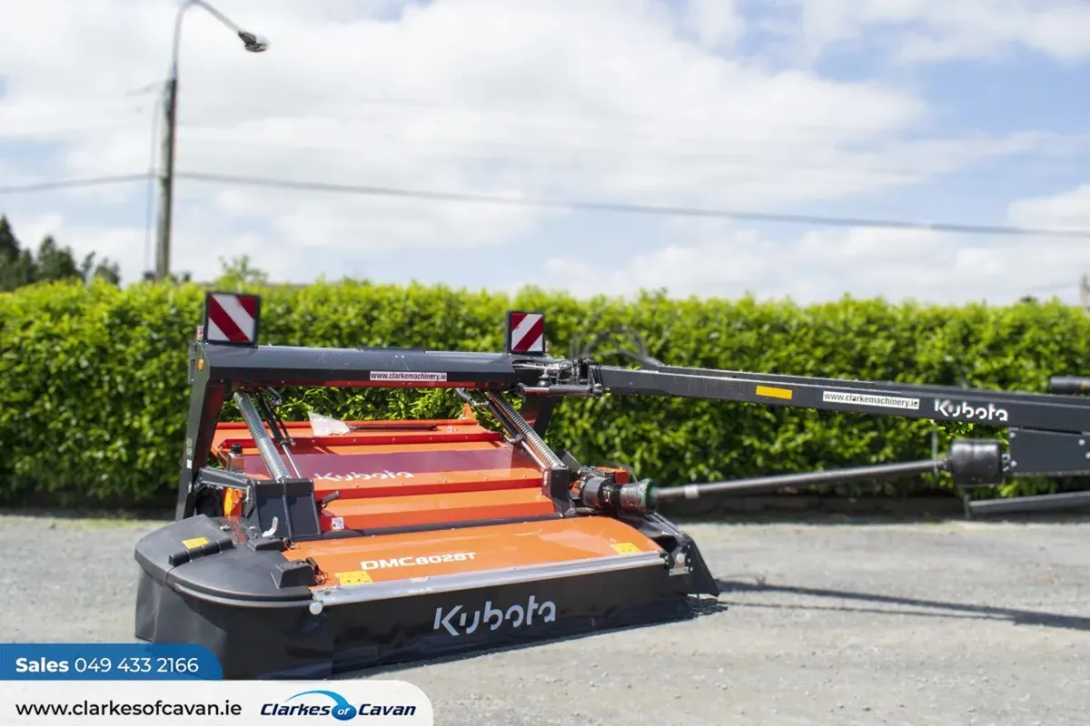 New Kubota DMC8028 9ft Trailed Mower 0% finance - Image 2