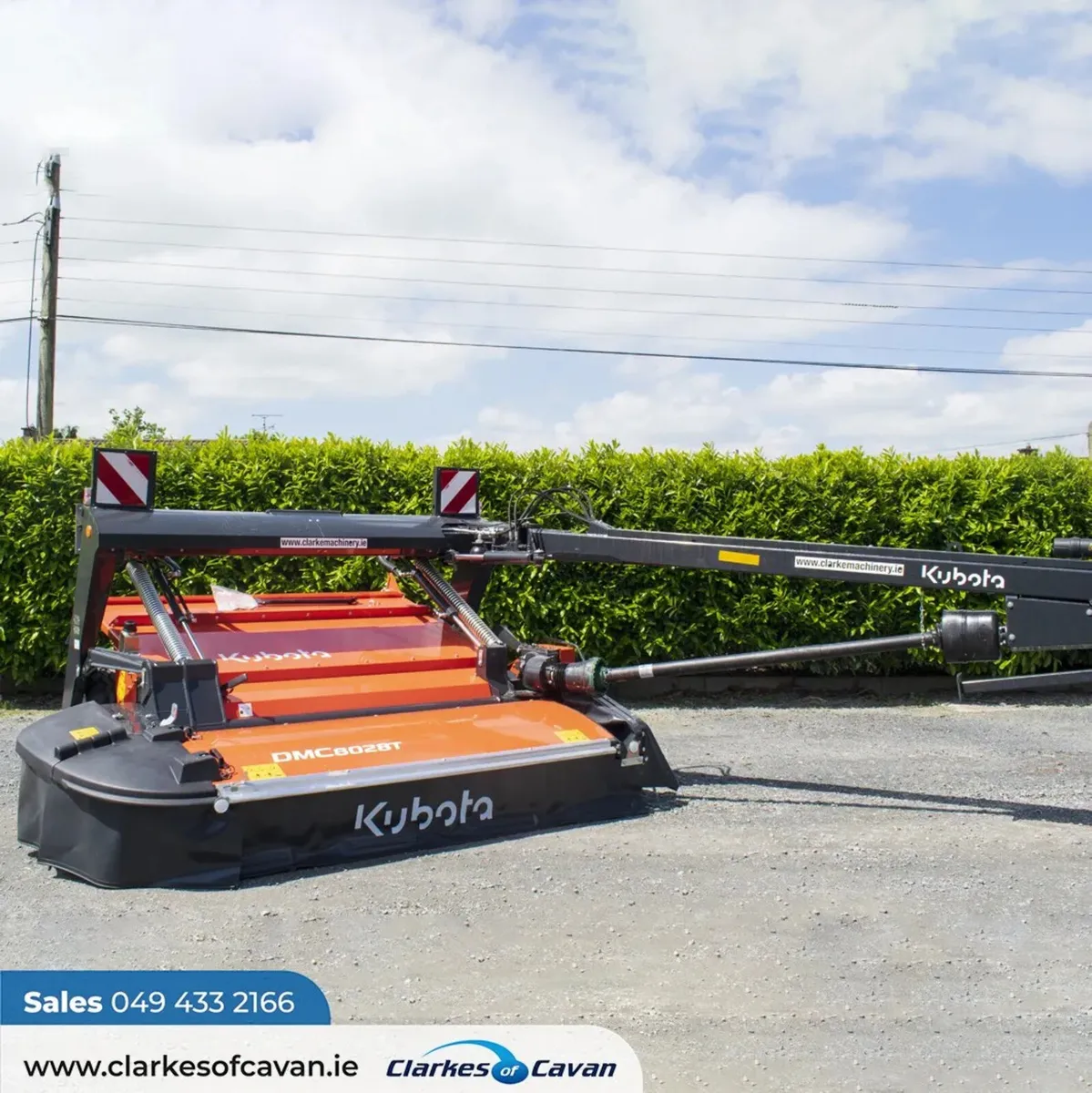 New Kubota DMC8028 9ft Trailed Mower 0% finance - Image 1