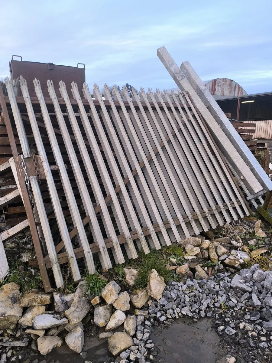 Heavy duty yard gates/security gates - Image 1