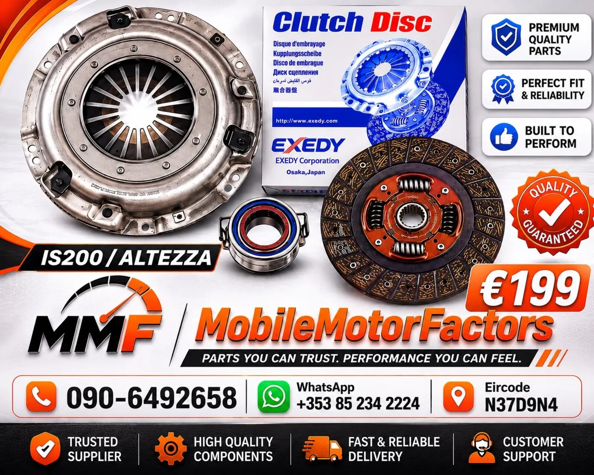 IS200/Altezza Exedy 3 Piece Clutch Kit