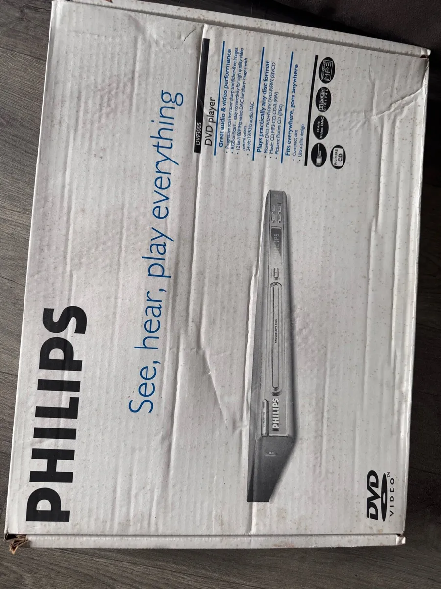 Phillips DVD player ( Boxed) with remote working - Image 2