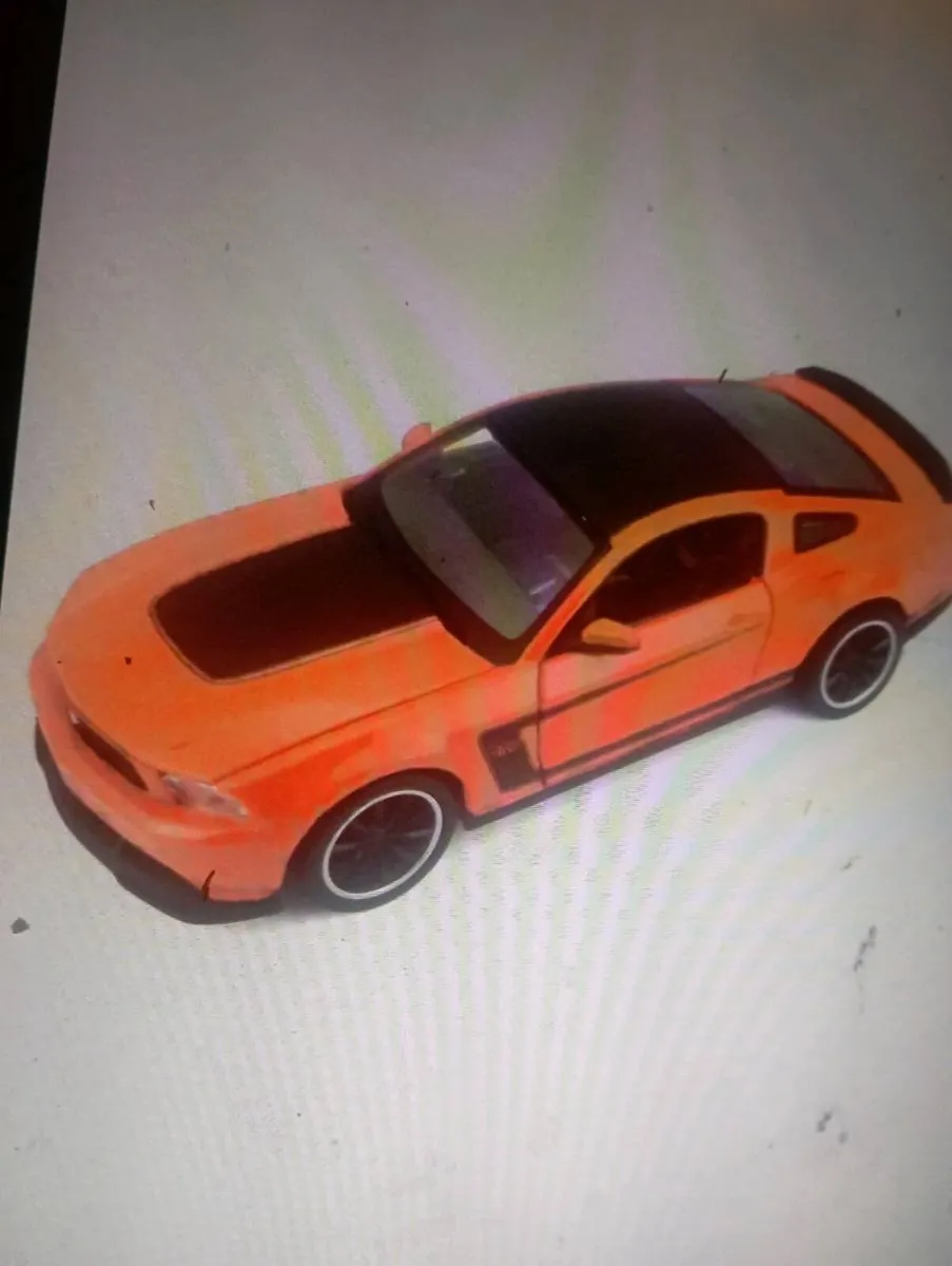 MAIISTO  FORD MUSTANG BOSS 1-24 SCALE DIE-CAST CAR - Image 3