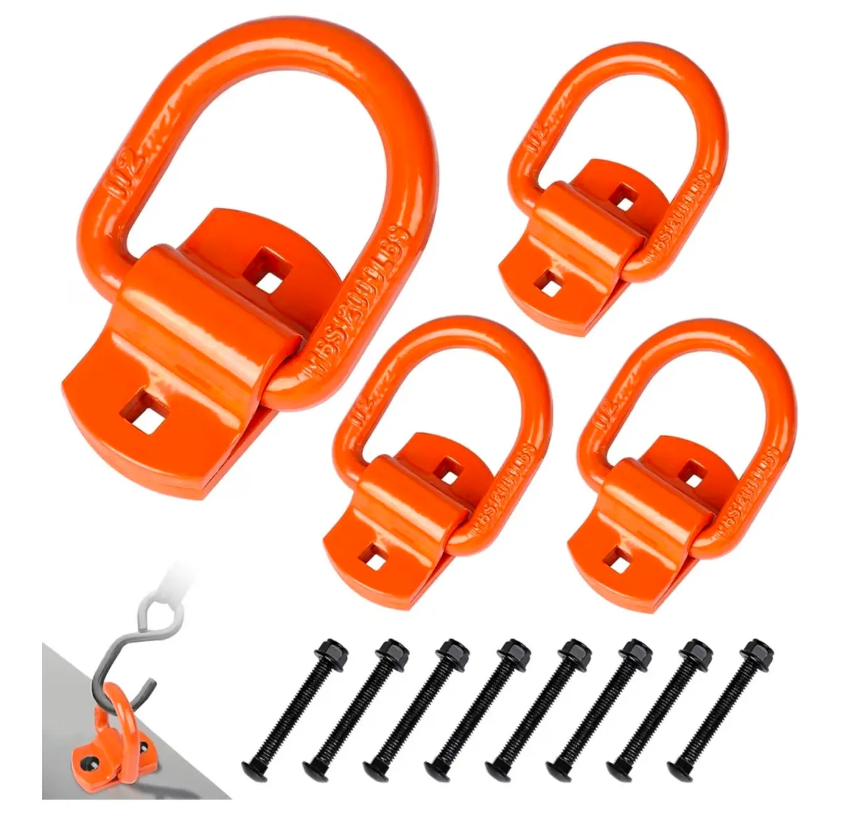 Heavy Duty Trailer D=Rings Lashings - Image 1
