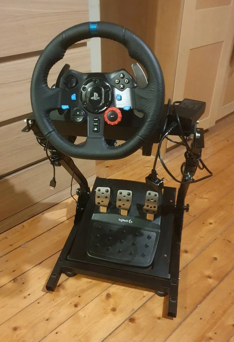 Logitech G29 Steering Wheel, Pedals & Stand - Image 1