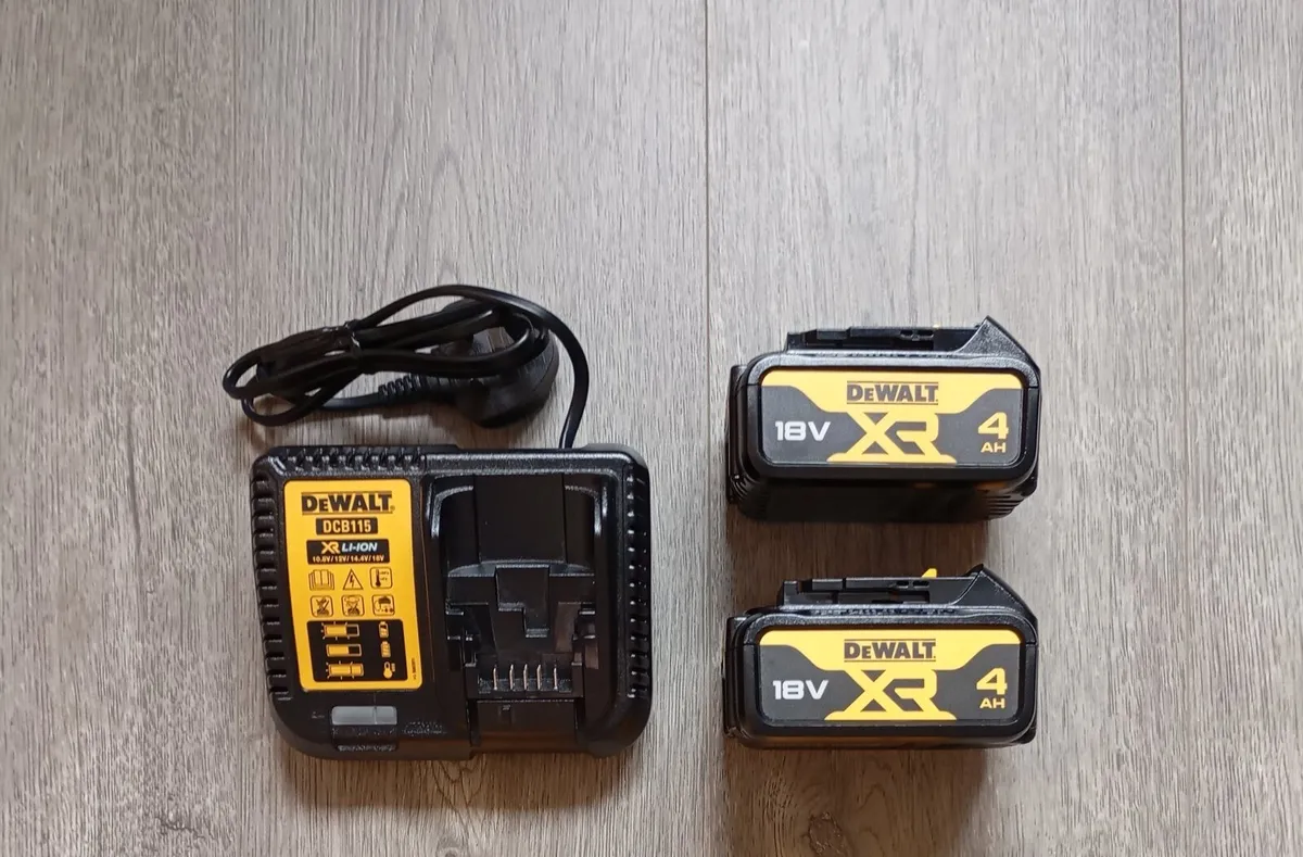 DeWalt Batteries and Charger
