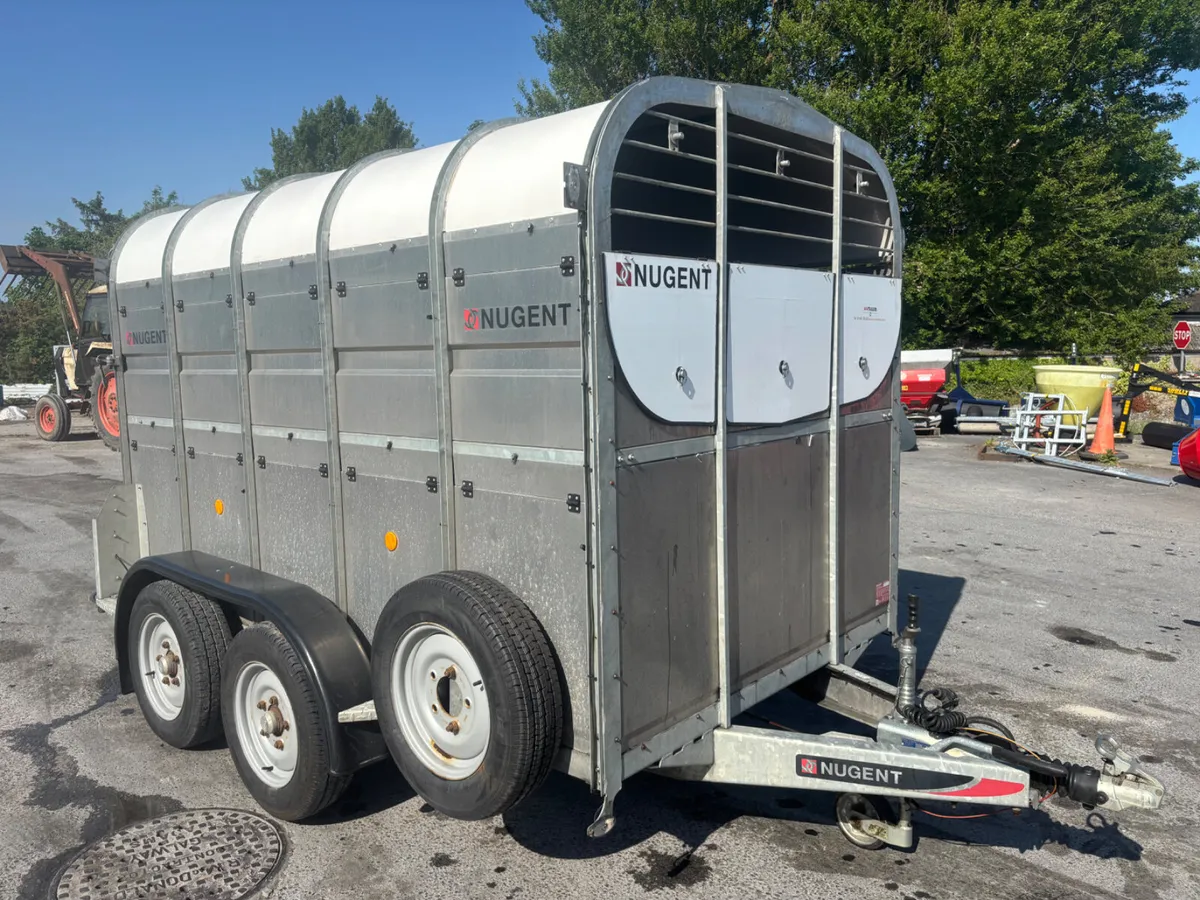 nugent 10ft livestock trailer - Image 1