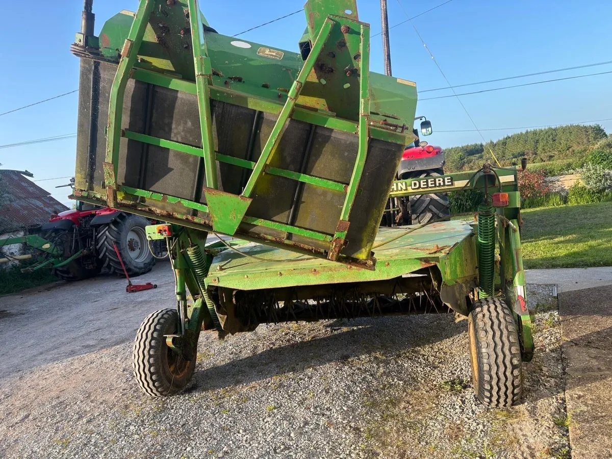 2 John Deere 1365 mowers for sale - Image 4