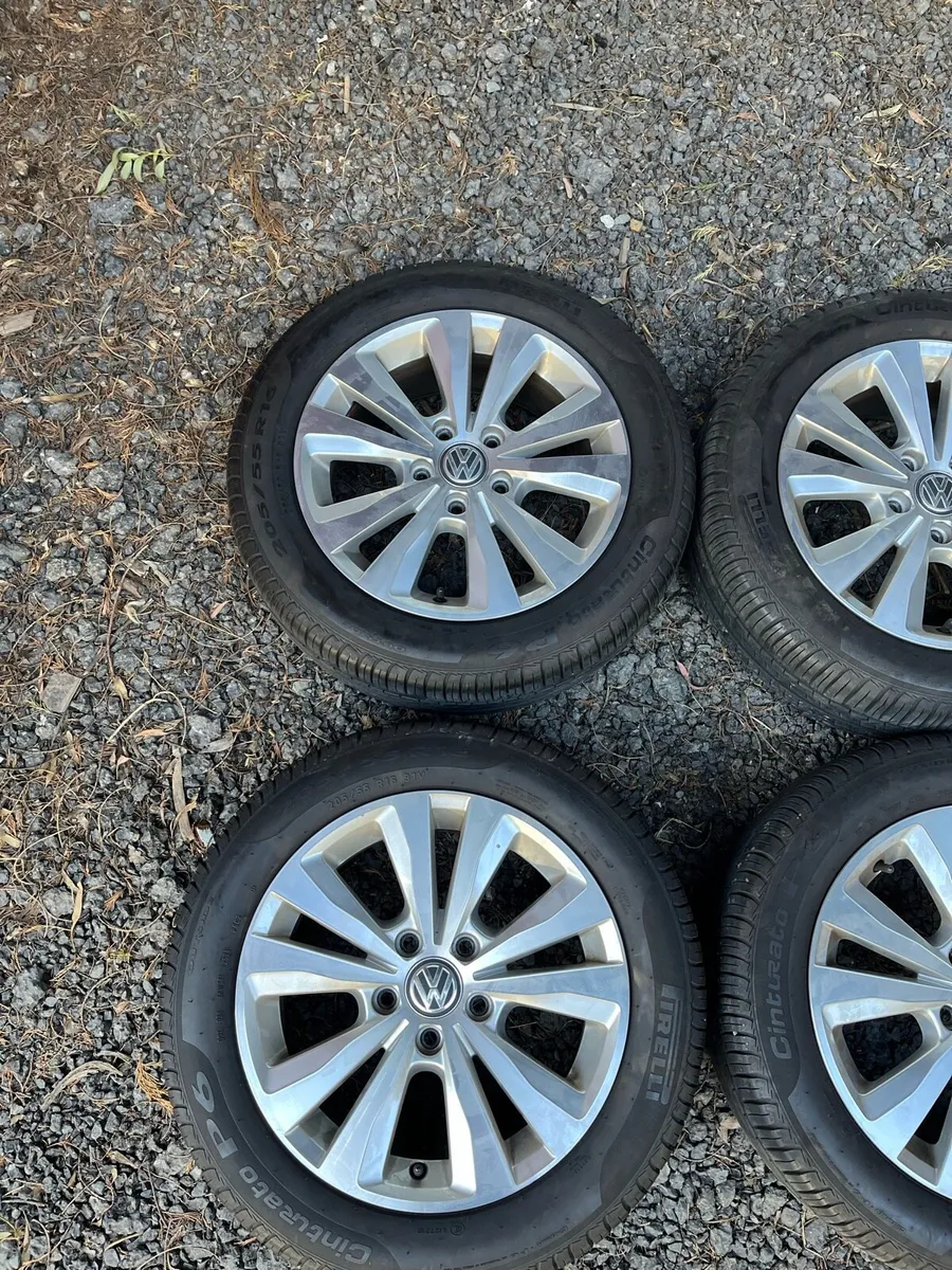16’ Genuine VW Golf Caddy 5x112 alloy wheels - Image 2
