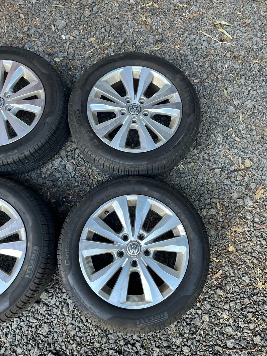 16’ Genuine VW Golf Caddy 5x112 alloy wheels - Image 3