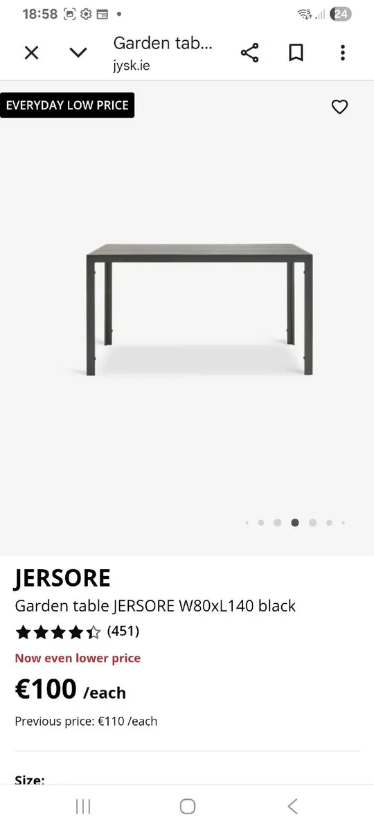 Garden table - Image 3