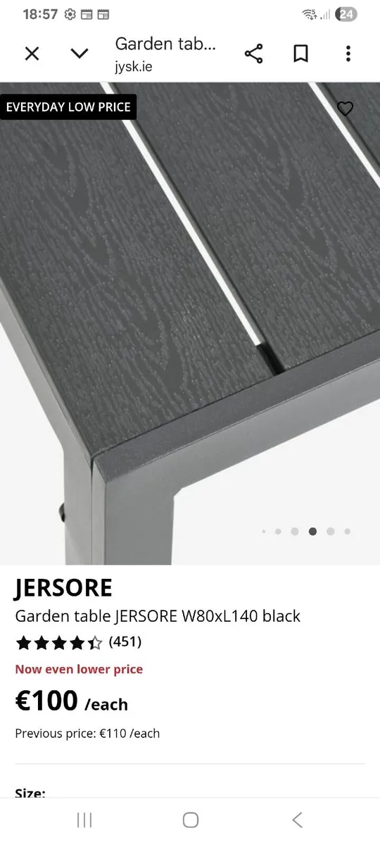 Garden table - Image 1