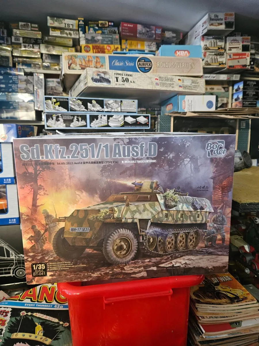 Airfix Boder German WW2 Halftrack 1.35 - Image 1