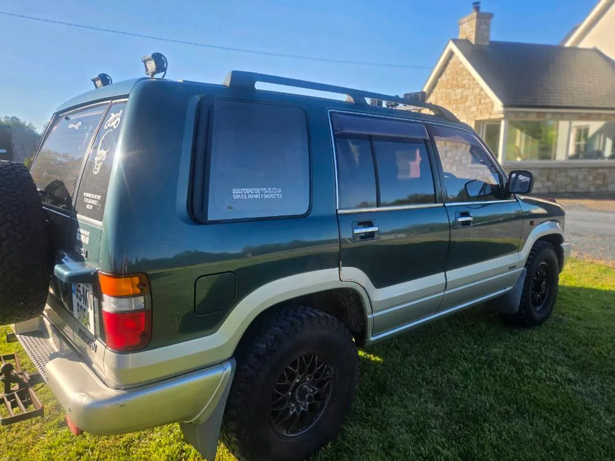 1995 isuzu trooper 3.1 7 seater €56 tax - Image 3