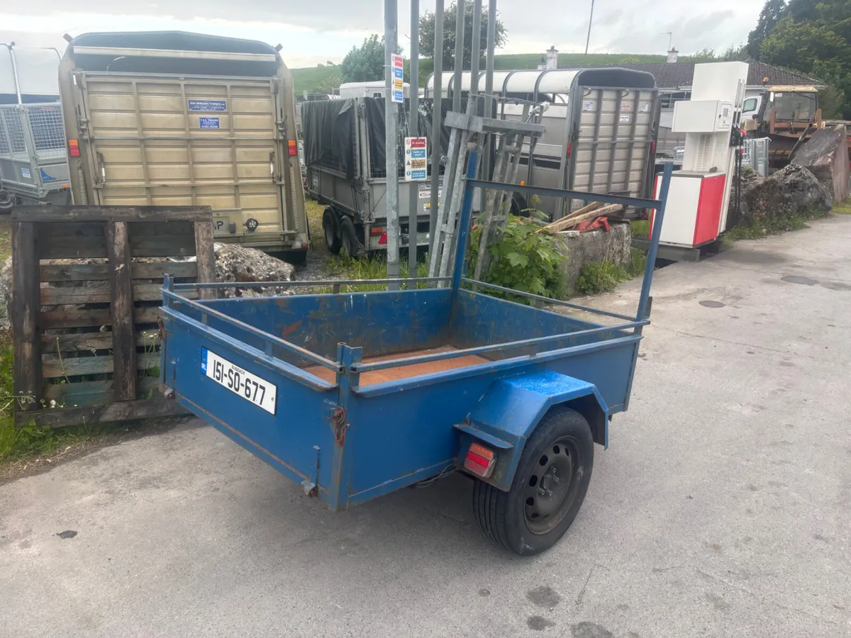 single axle trailer - Image 2
