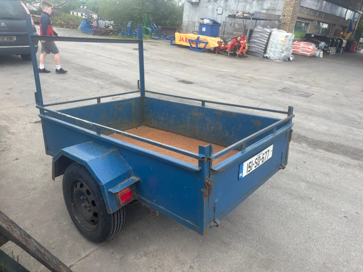 single axle trailer - Image 3