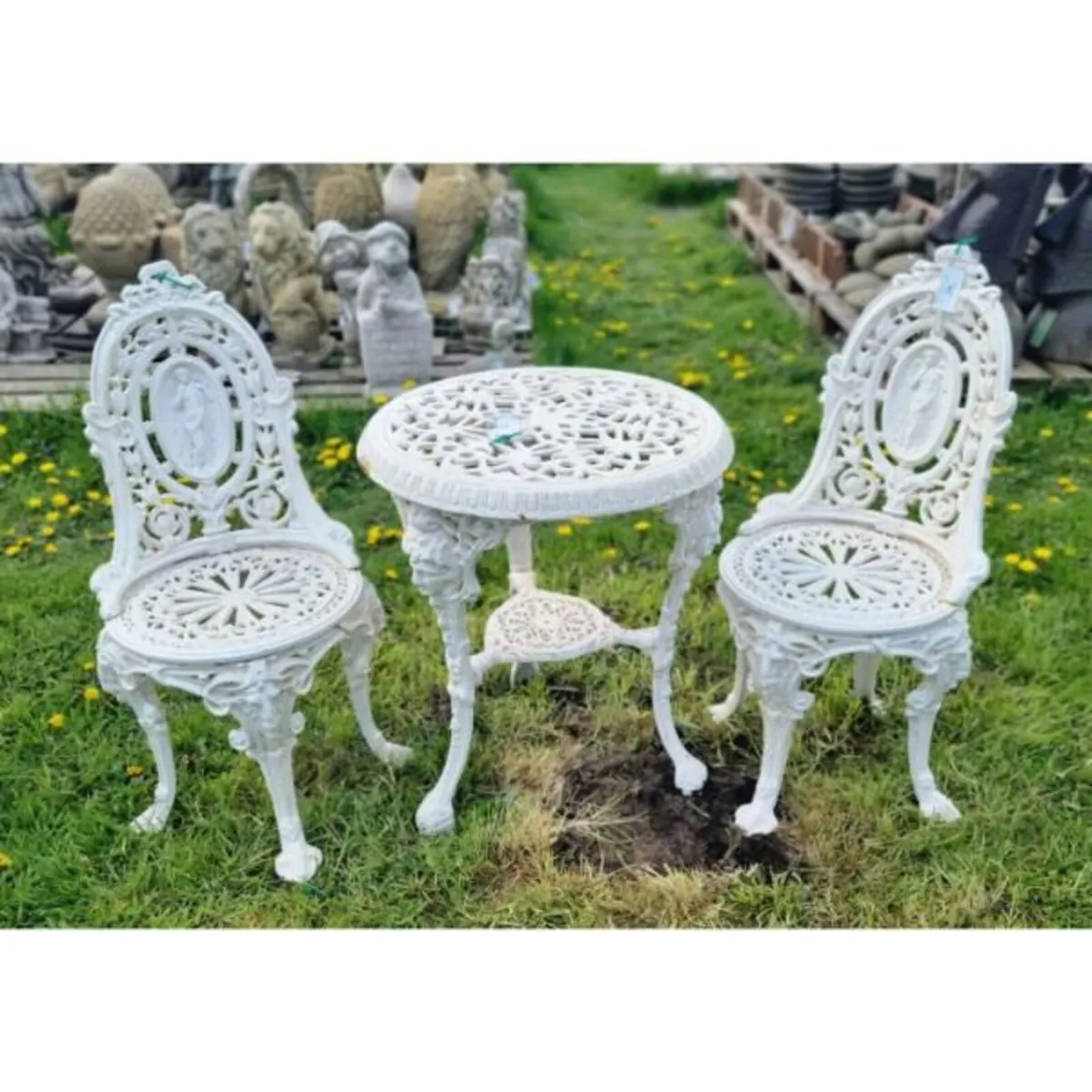 Cast Iron Table Medium Style H H296 - Image 3