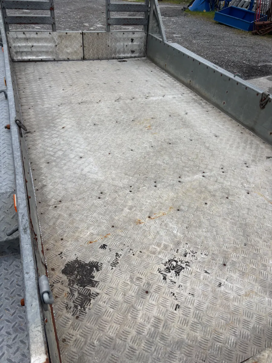 12ft aerlite tri axle plant trailer - Image 2