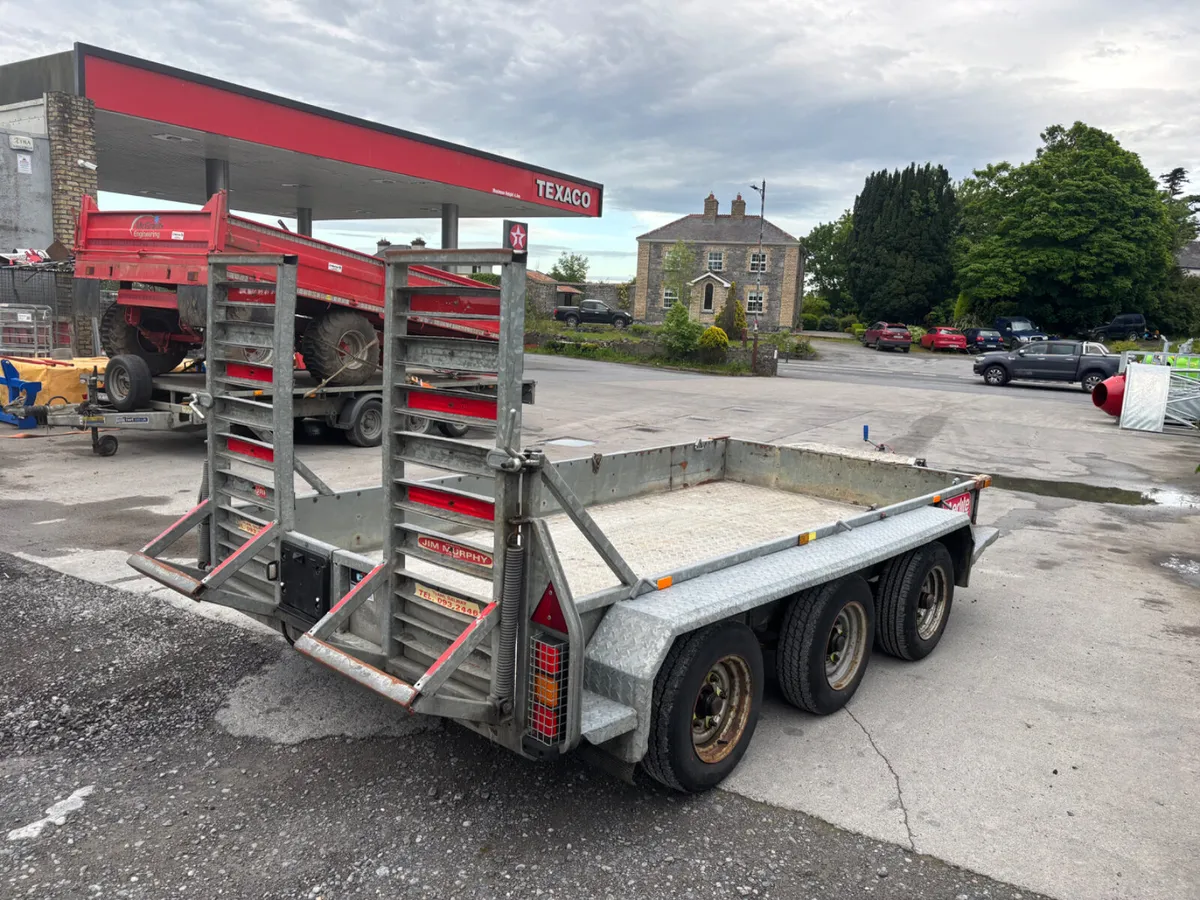 12ft aerlite tri axle plant trailer - Image 3