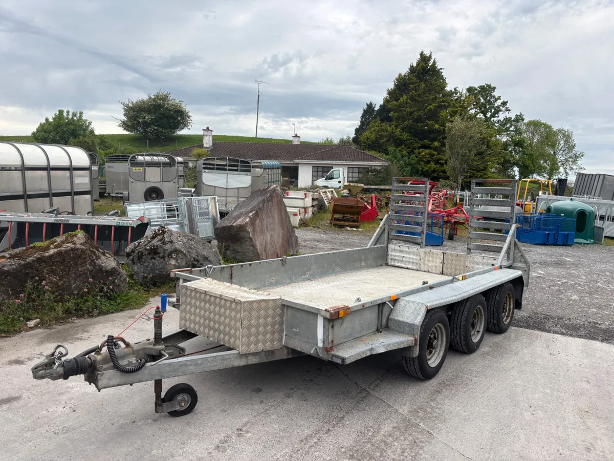 12ft aerlite tri axle plant trailer - Image 4