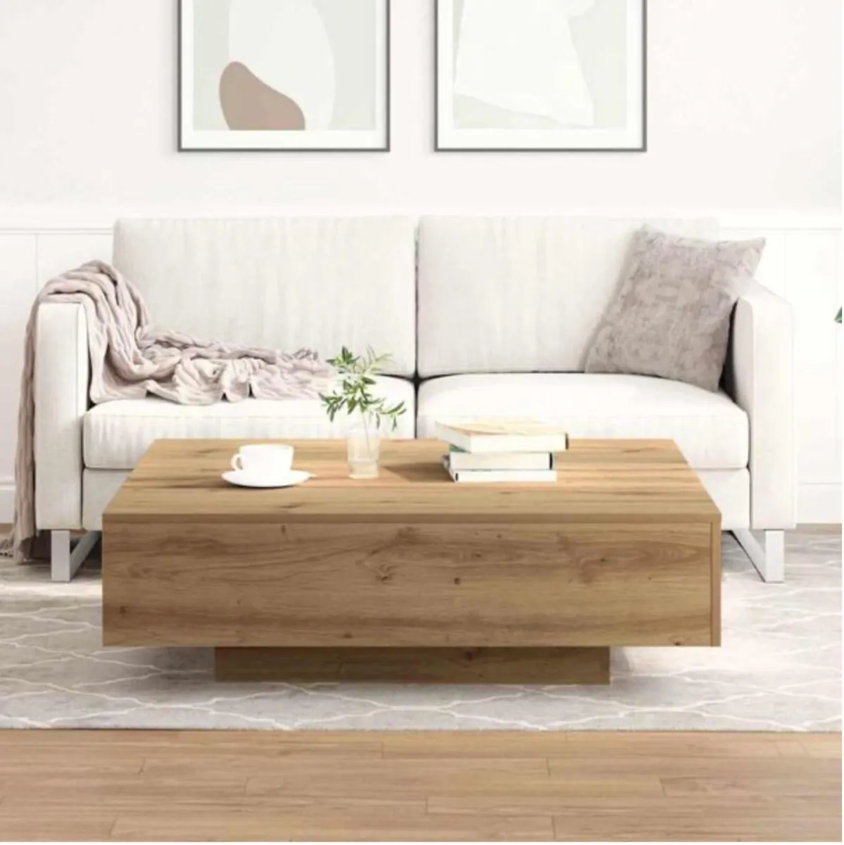 Modern artisan coffee table - Image 1