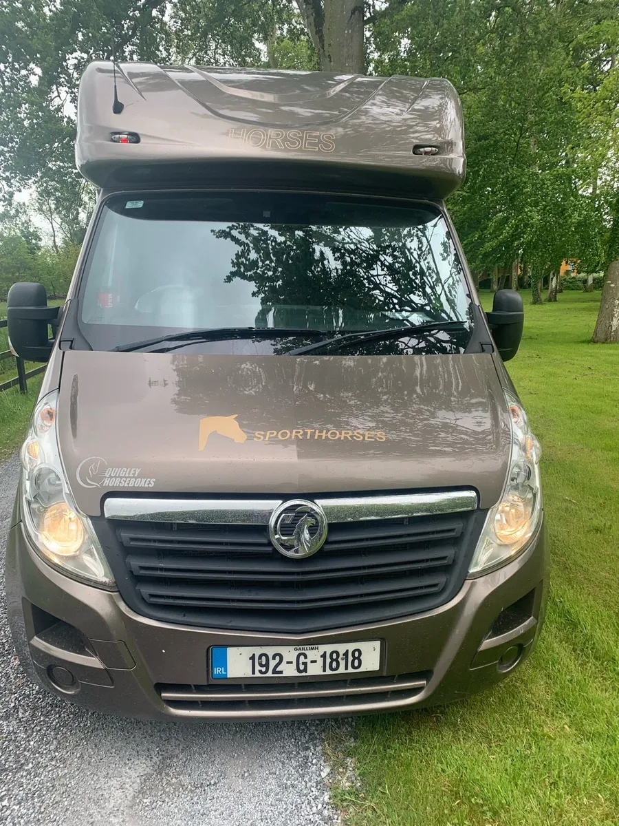 2019 two horse Vauxhall Movano 3.5 tonne - Image 4
