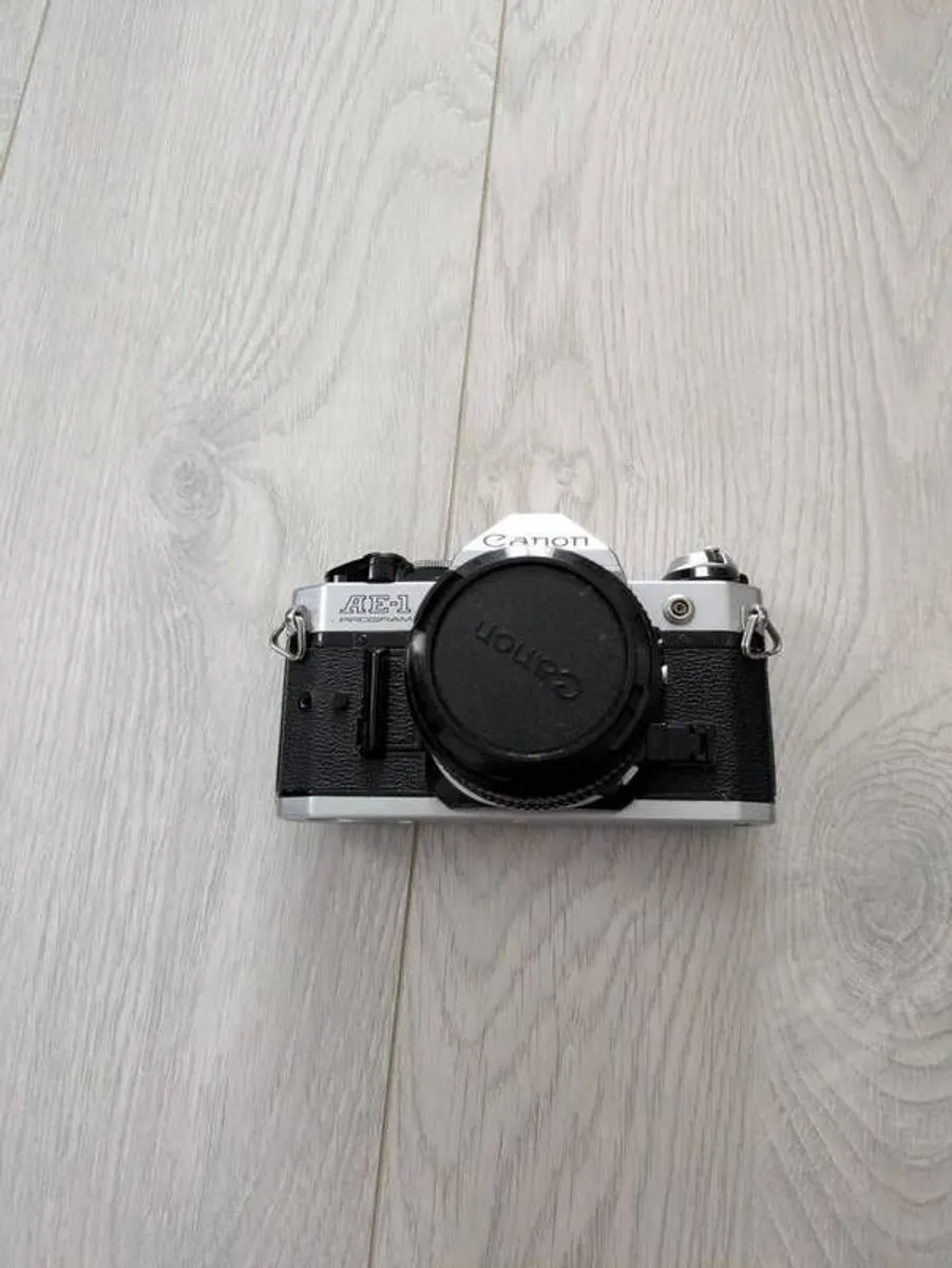 Canon AE-1 Program + Canon FD 50mm f/1.8 Lens  Vintage 35mm Film Camera | - Image 2