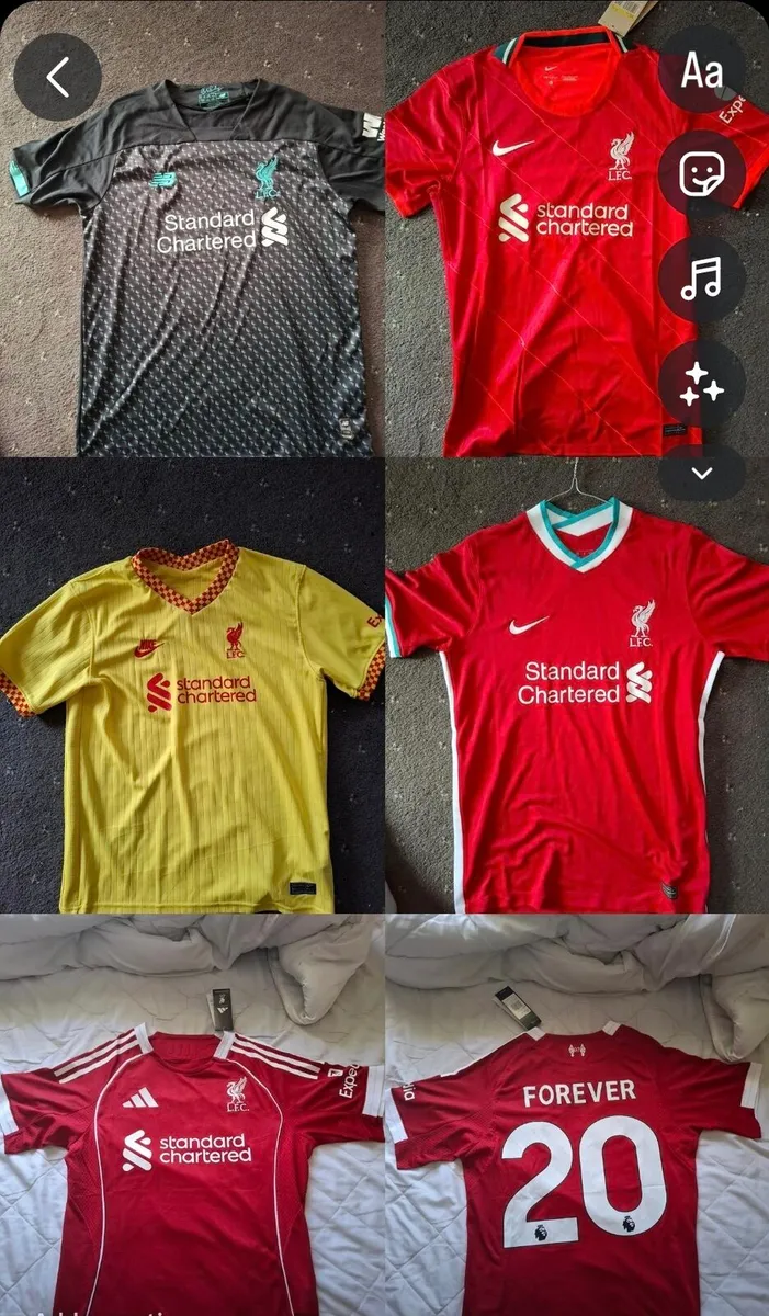 Liverpool Jerseys - Image 1