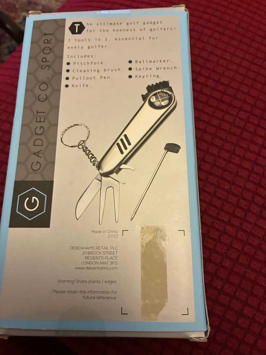Golfers Multi Tool Set - Image 2