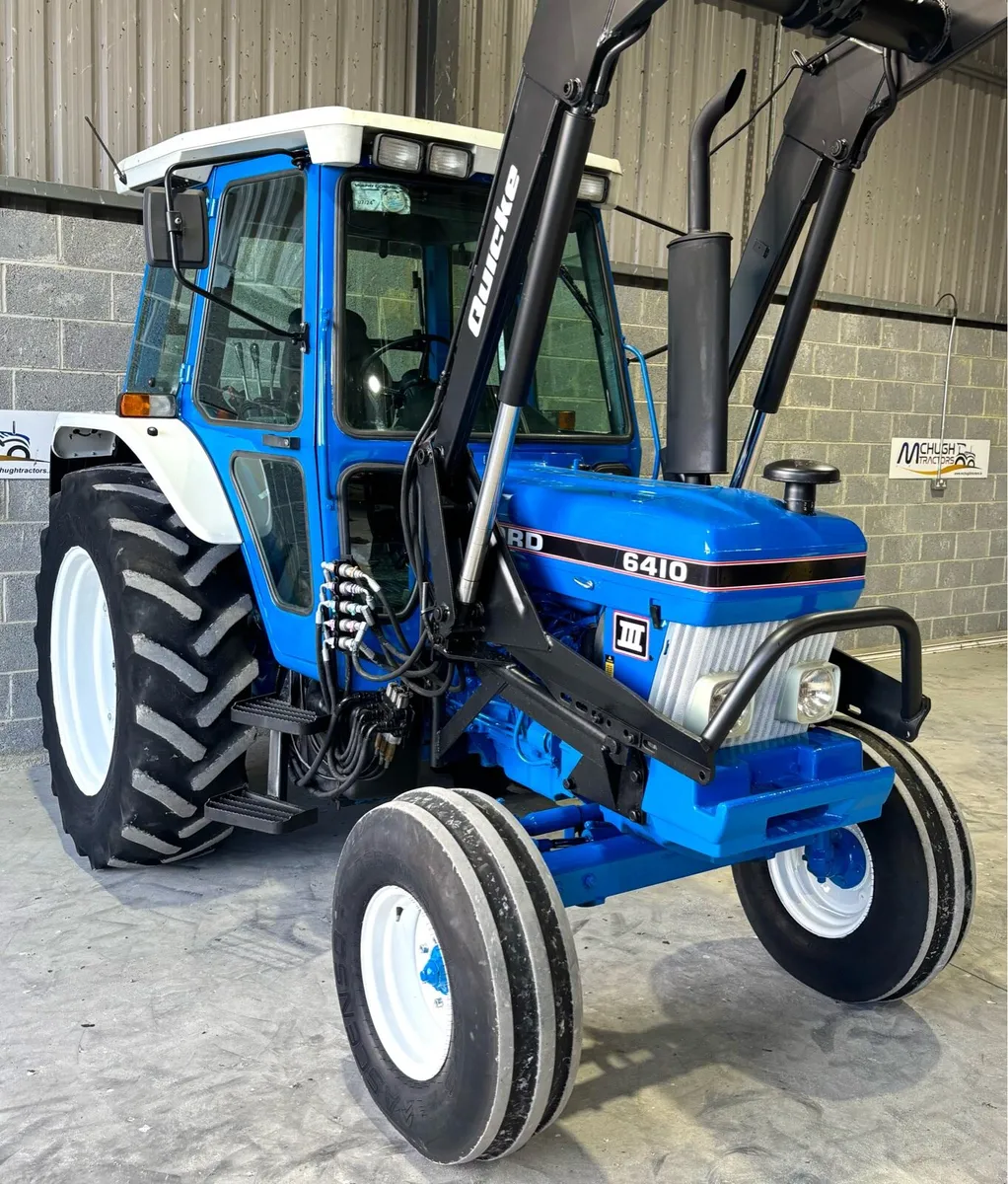 92 FORD 6410, SUPER Q, c/w QUICKE LOADER - Image 3