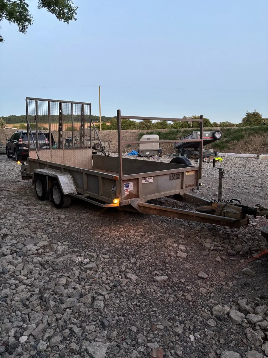 2020 Ifor Williams 12x6 Plant trailer - Image 3