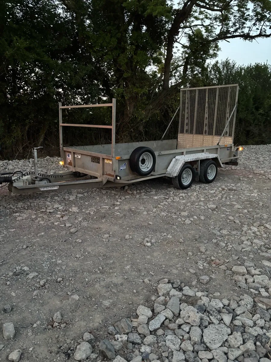 2020 Ifor Williams 12x6 Plant trailer - Image 1
