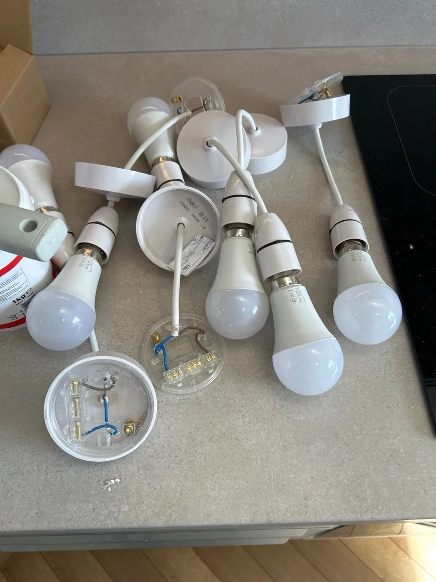 10x ceiling pendant set bulb - new build take offs - Image 2