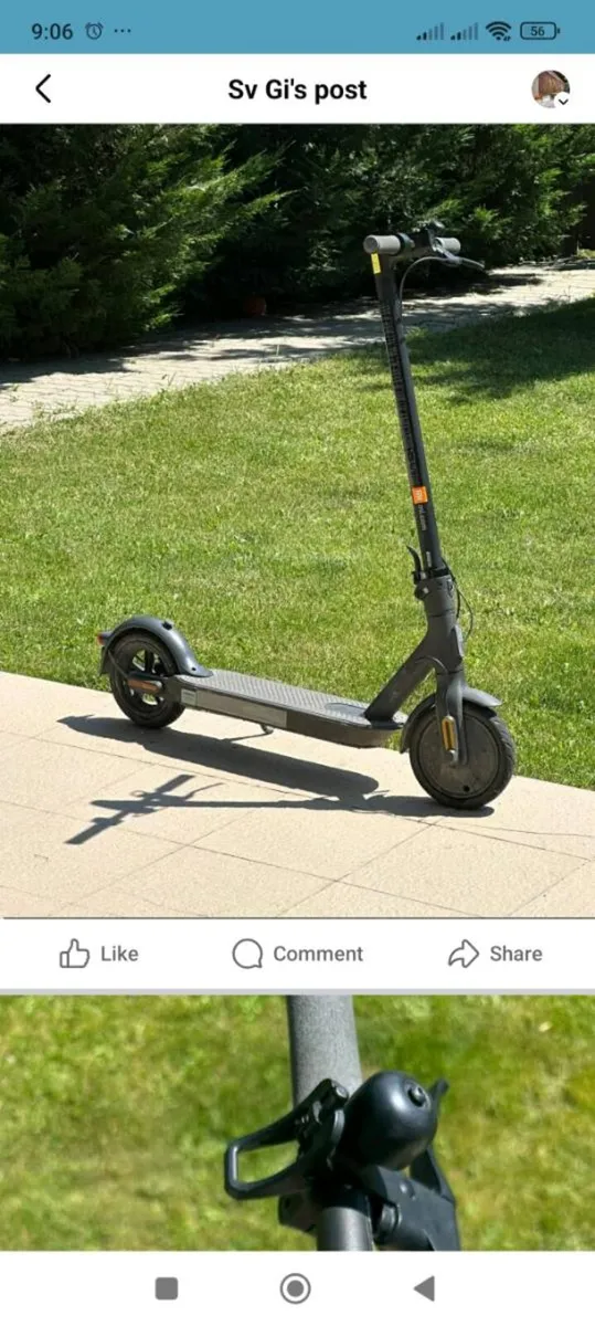 Electric bike like new ,