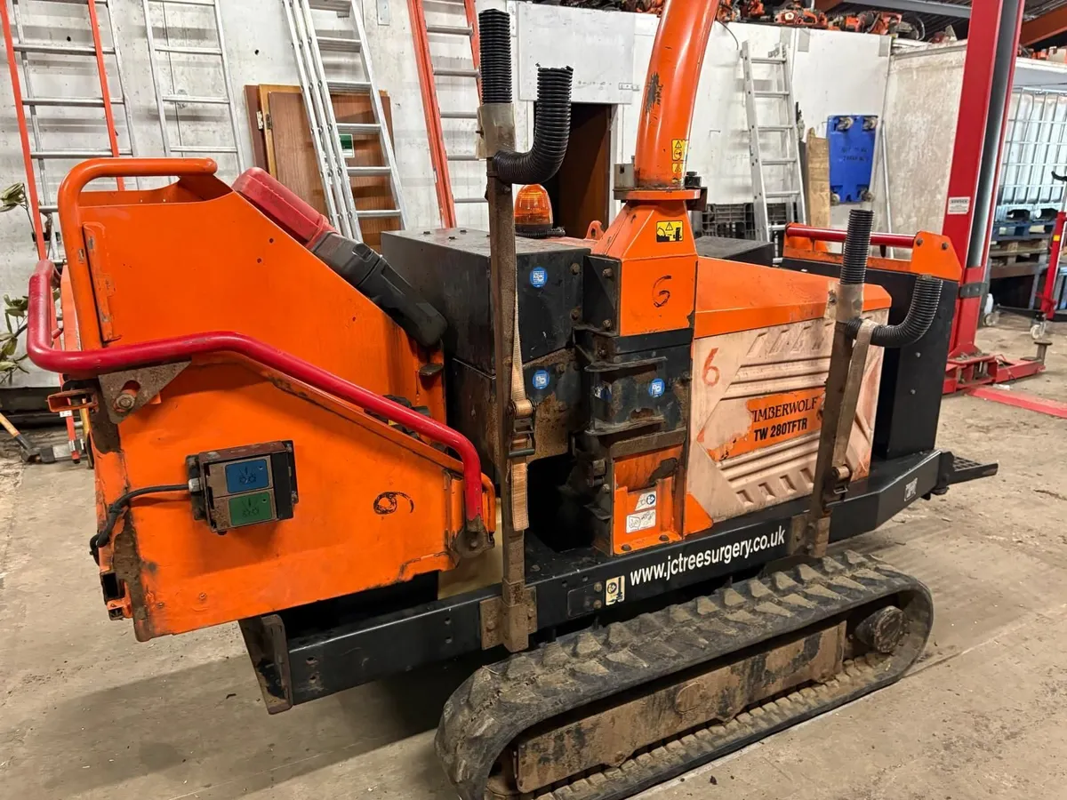 Wood Chipper Timberwolf TW280 8 inch - Image 3