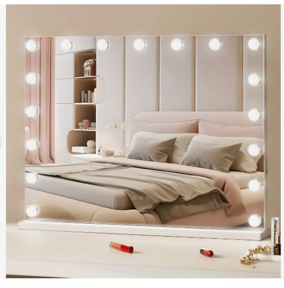 Hollywood Vanity Mirror With Lights - Image 4