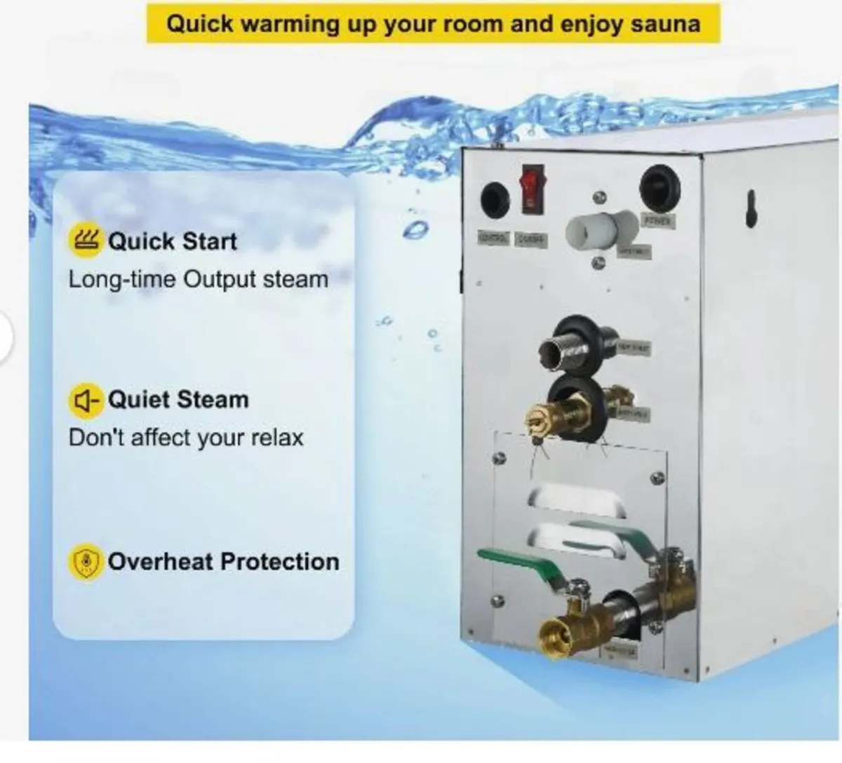 9KW Steam Generator Steam Generator - Image 2