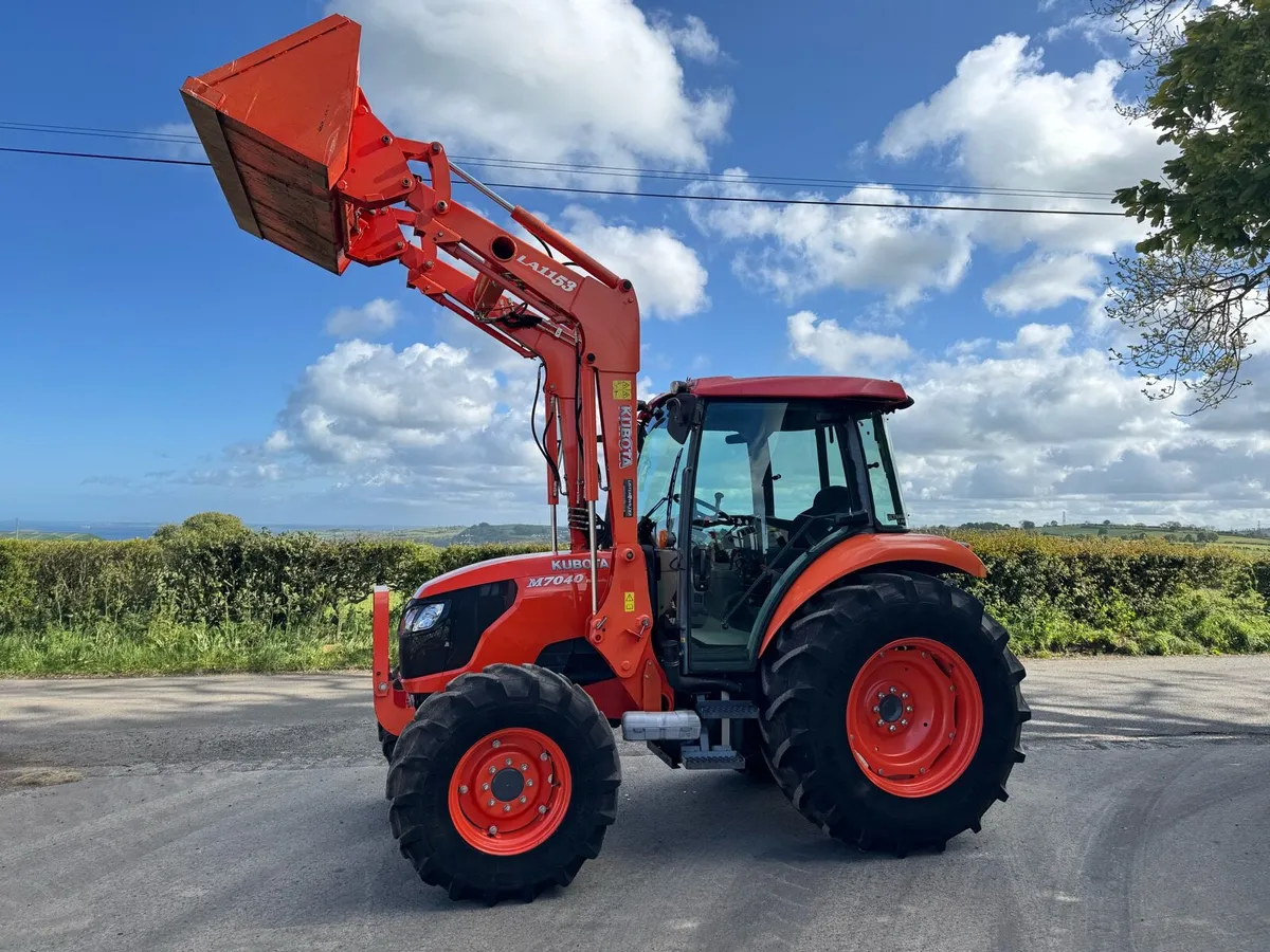 Kubota Tractor with Front Loader - Image 1