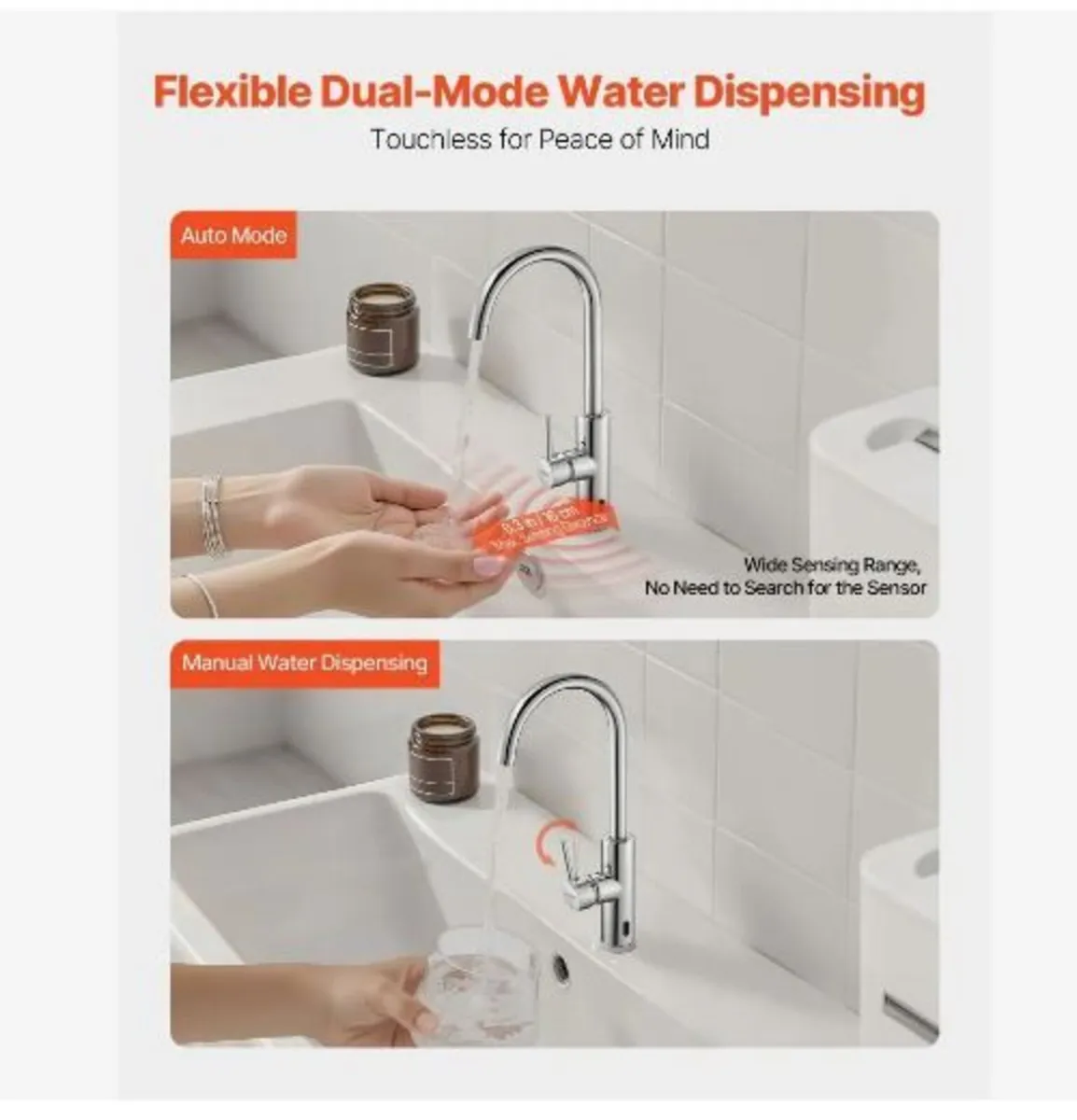 Touchless Kitchen Bar Sink Faucet - Image 2