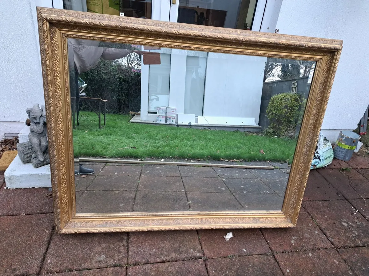 Ornate mirror