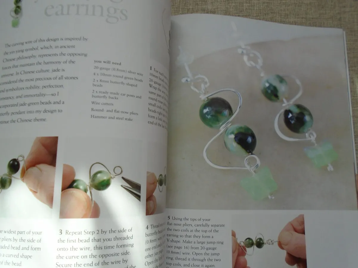 Jewellery making book, Linda Jones ,Craft books - Image 3