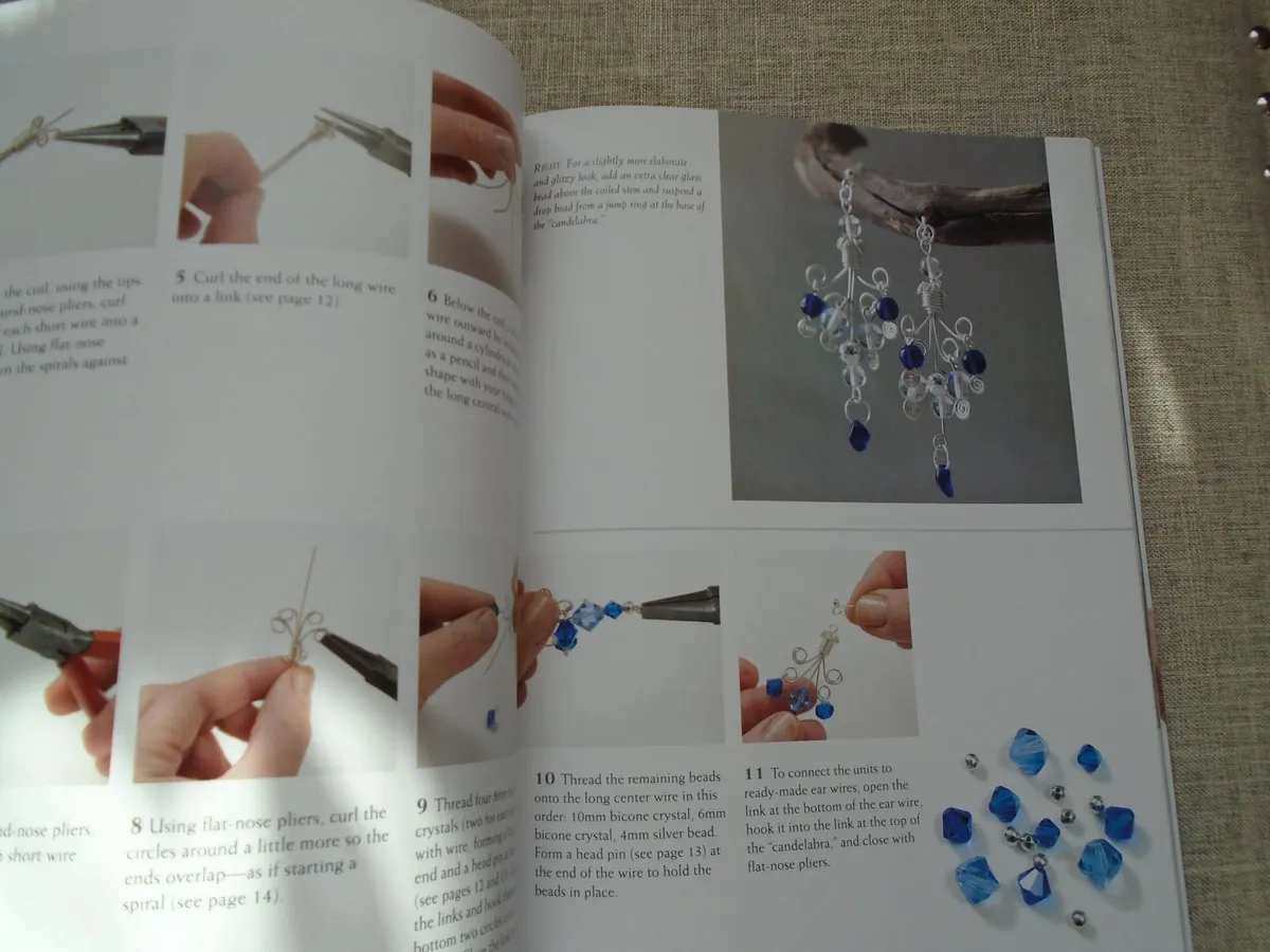 Jewellery making book, Linda Jones ,Craft books - Image 4