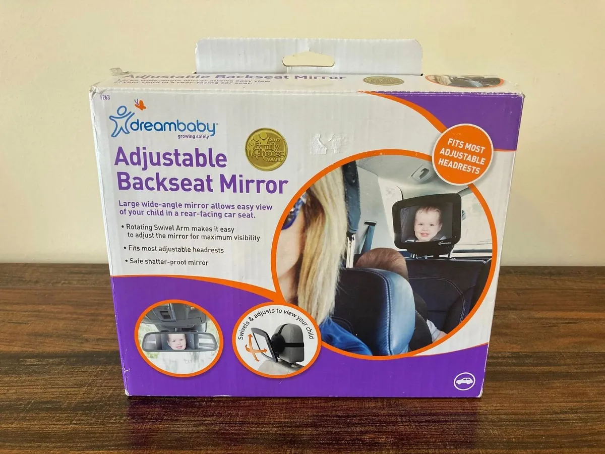 Dreambaby Adjustable Backseat Mirror – New In Box - Image 2