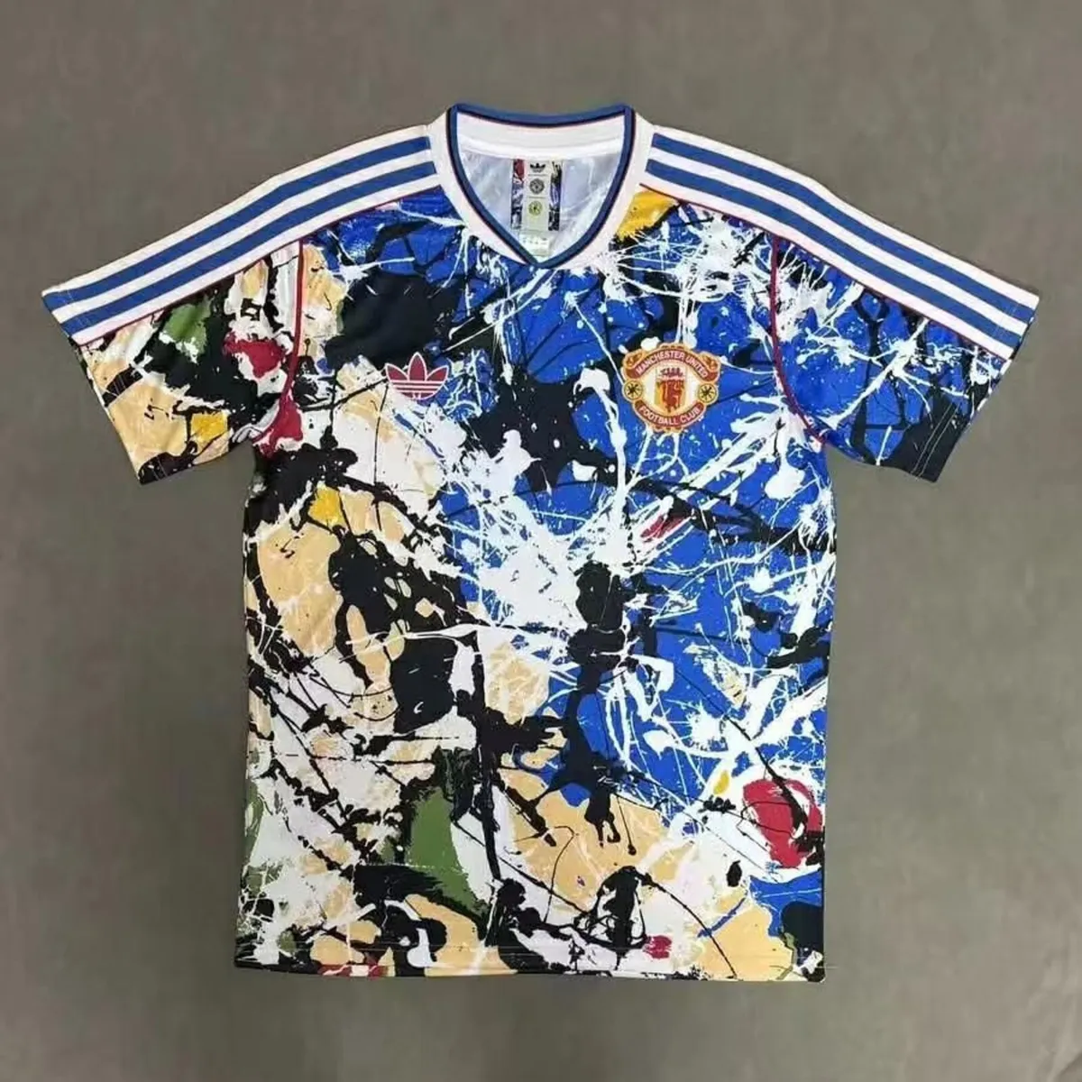 Manchester united stone roses soccer jersey
