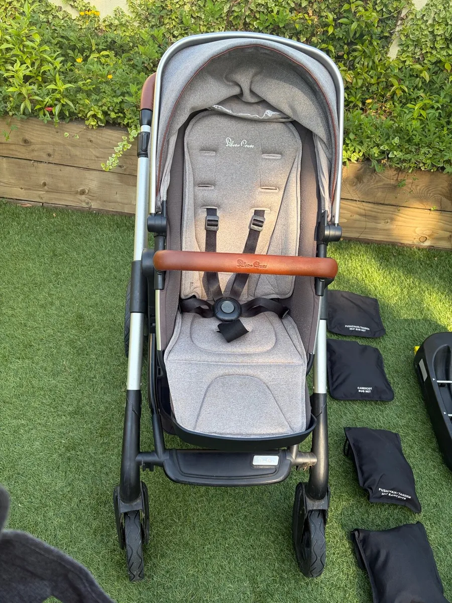 Silver Cross Wave Double buggy full travel system - Image 2