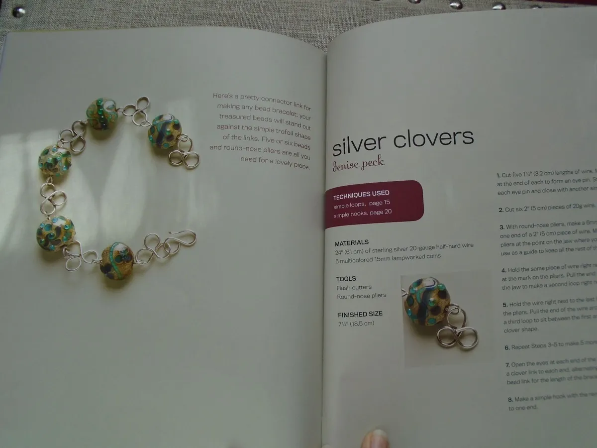 Jewellery making book, Craft book, Paperback - Image 2