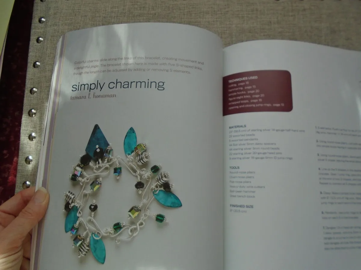 Jewellery making book, Craft book, Paperback - Image 3