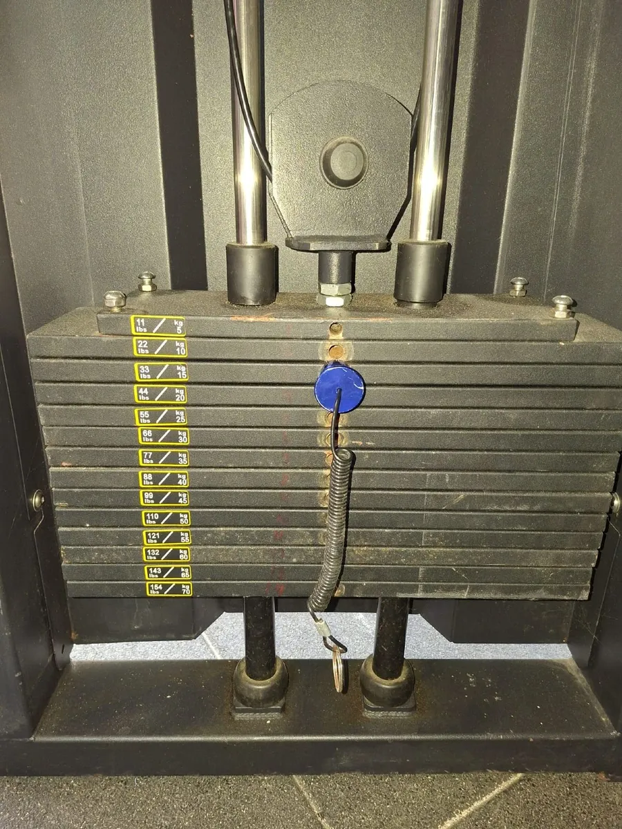 Commercial Dual Cable Crossover 70kg stacks - Image 4