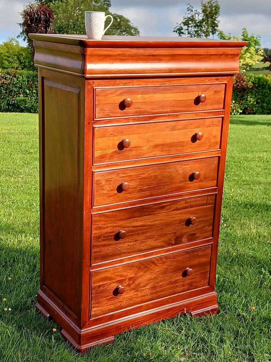 Tallboy chest of drawers - Image 1