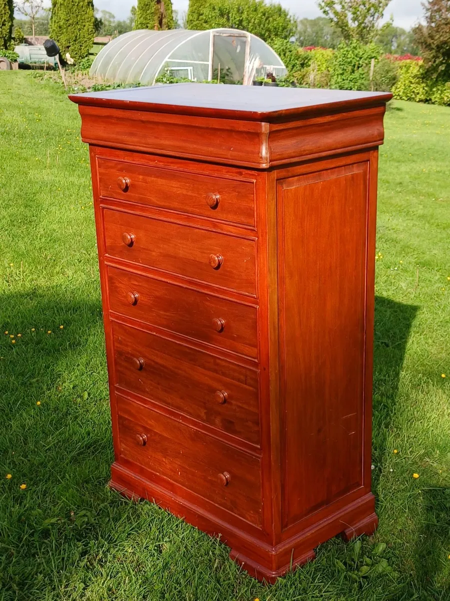 Tallboy chest of drawers - Image 3
